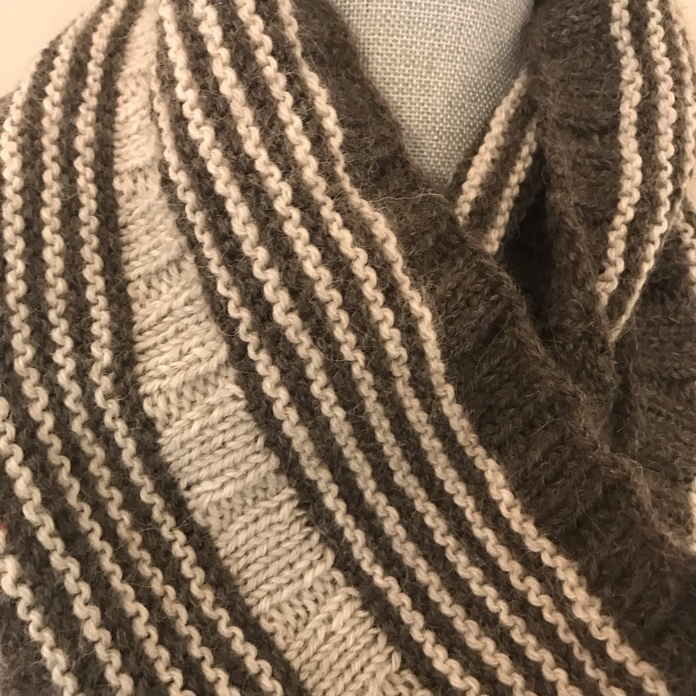 Hand Knit Infinity Scarf / Cowl